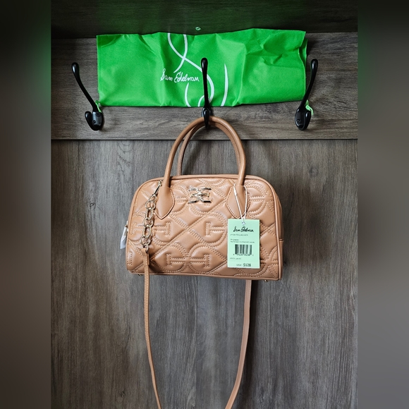 Sam edelman matching bundle nwt quilted crossbody and nwot square toe wedges - Picture 6 of 7